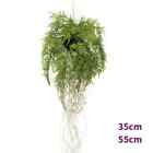 Emerald Künstlicher Farn Hängend Kunstpflanze Künstliche Pflanze 35 cm/55 cm vid