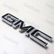 Front Grill Emblem Badge Black For 08-10 GMC Sierra 1500 2500HD 3500HD-1PCS