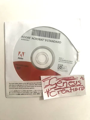 Adobe Acrobat 9 Standard for Windows Disc 1 - Image 1 of 2