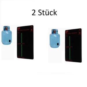 2xThermometer-Propan-Butan-LPG-Kraftstoff-Gas-Tank-Level-Indicator-magnetische - Bild 1 von 5