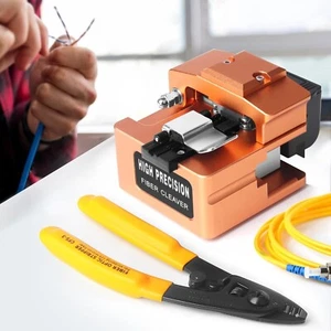 Fiber Cleaver,Fiber Splicer,16 Cutting Points & 36000 Cleaves Optic Cutter Cleav - Picture 1 of 6