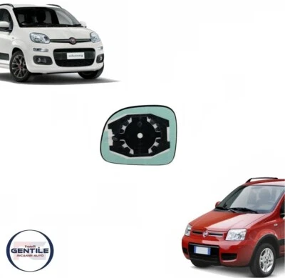 PIASTRA VETRO SPECCHIO RETROVISORE DESTRA PER FIAT PANDA DAL 2008 IN POI - Immagine 1 di 3