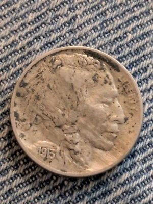 1913-P TIPO 1 NÍQUEL BÚFALO ~ XF detalles montículo elevado Foto 1 de 4