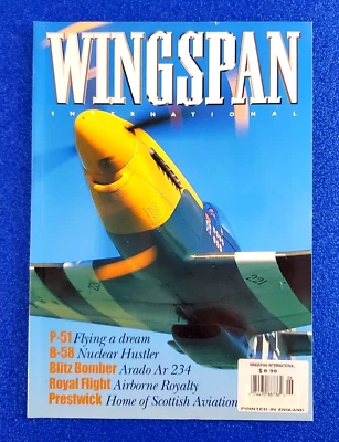 WINGSPAN INTERNATIONAL: P-51 FLYING A DREAM, BLITZ BOMBER BRITISH MAGAZINE Foto 1 de 4