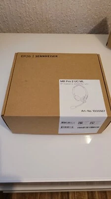 Sennheiser bluetooth  MB Pro 2 UC ML Wireless Headset & Charging Stand & Dongle - Image 1 of 4