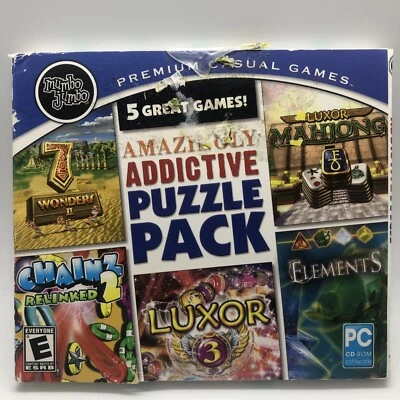Amazingly Addictive Puzzle Pack - PC - NEW/Sealed - Image 1 of 4