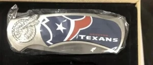 NFL Football Team Houston Texans Logo Knife US Stock Shipping In 1 Day X-MAX - Picture 1 of 1