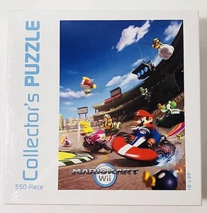 Mario Kart Wii Collector’s Puzzle 550 Pieces New Sealed - Picture 1 of 2