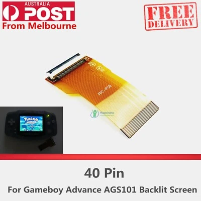 Backlight 40 Pin Line For Gameboy Advance GBA SP AGS101 Backlit Screen Only Line - Image 1 of 4
