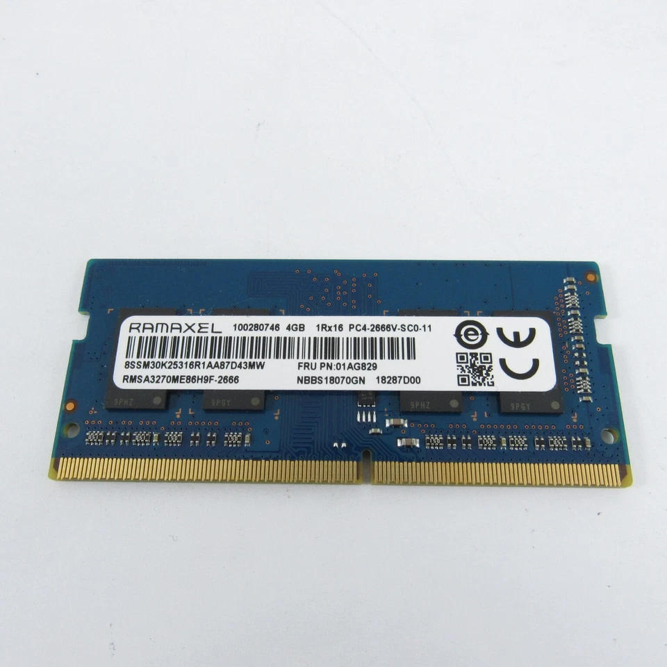 LENOVO Ideapad L340-15IWL 4GB DDR4 PC4-21300 2666 SODIMM MEMORY 01AG829 - Image 1 of 1