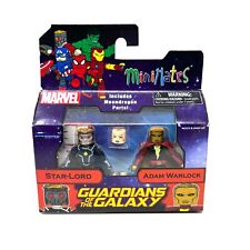 Minimates Marvel Guardians Of The Galaxy Star-lord &  Adam Warlock
