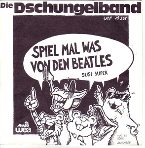 "7" - DIE DSCHUNGELBAND - Spiel mal was von den Beatles - near MINT !!! - Foto 1 di 1