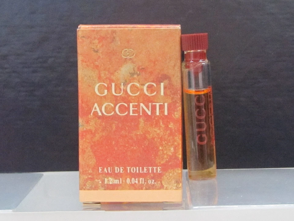 Gucci Accenti Mujer Lote de 3 Frascos de Muestra 3 x 0.04 OZ Eau de Toilette Splash Foto 1 de 1