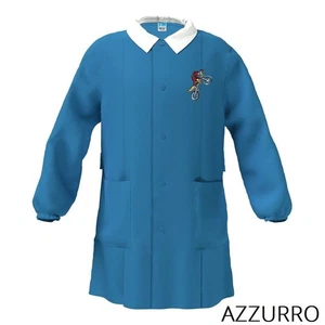 Grembiule scuola bambino Siggi Happy School 33GR3796 Azzurro - Picture 1 of 1