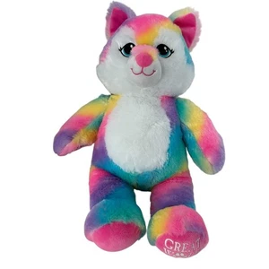 Build A Bear Great Wolf Lodge Rainbow Plush Toy Stuffed Animal Limited Edition - Picture 1 of 15