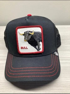 Cappello snapback nero Goorin Bros The BULL Trucker—OS - Foto 1 di 3