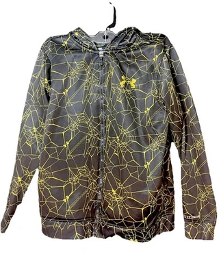 Under Armour Youth XL Hoodie Spiderweb Print Water Resistant Fleece Lined - Image 1 of 4