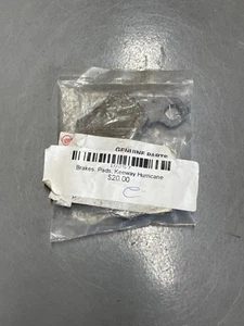 Keeway Hurricane 50cc Moped Scooter Brake Pads Genuine OEM - Picture 1 of 5