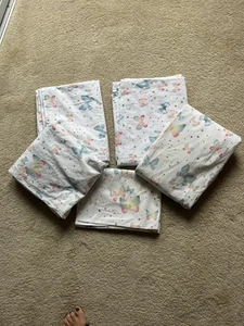 Federa lenzuolo piatto doppia organico stella oro farfalla POTTERY BARN KIDS - Foto 1 di 8