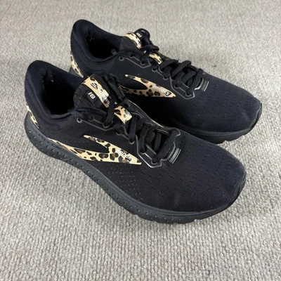 Brooks Shoes Womens Size 9.5 Glycerin 18 Black Leopard Running 120317 1B 099 - Image 1 of 4