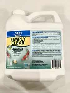 API Pond Simply Clear 64oz Natural Bacteria Quickly Cleans and Clears Ponds - Picture 1 of 3
