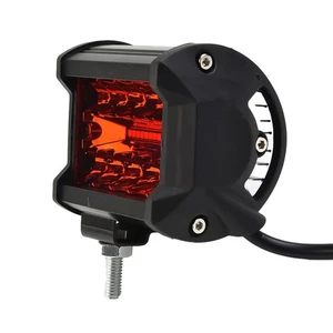 60W 4 Inch Waterproof LED Work Light Bar for Trucks SUVs ATVs and Boats - Picture 1 of 12