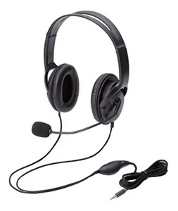 Elecom Headset Mikrofon 4-pole Lebensdauer Code 40mm 1.8m HS-HP23TBK F/S Wtrack - Afbeelding 1 van 3