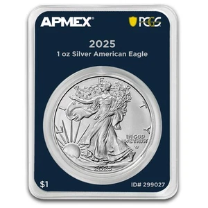 2025 1 oz Silver American Eagle (MD Premier + PCGS FirstStrike®) - Picture 1 of 4