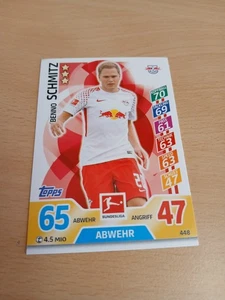 Match attax Karte Benno Schmitz RB Leipzig NEU - Bild 1 von 1