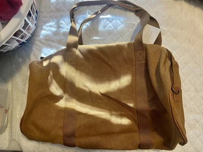 Новый тридцать Date до спортивной винтажный клен сумка с короткими ручками холст новый с Ярлыками - Изображение 1 из 4