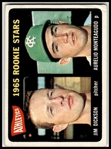 1965 Topps #286 Jim Dickson / Aurelio Monteagudo RC