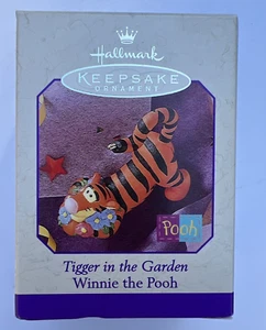 Hallmark Keepsake Ornament Tigger In The Garden Winnie The Pooh 1998 Disney - Imagen 1 de 6