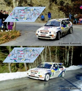 Decals Ford Escort Cosworth Rallye Montecarlo 1995 1:32 1:43 1:24 1:18 calcas - Picture 1 of 3