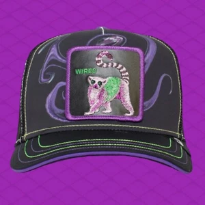 Goorin Bros. The Farm Animal Trucker TROPFKAPSEL VERDRAHTET www.iiired LEMUR AFFE - Bild 1 von 6