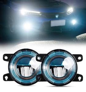 1 par de luces antiniebla LED blancas para Honda Civic Pilot 2016-2025 sedán - Imagen 1 de 9