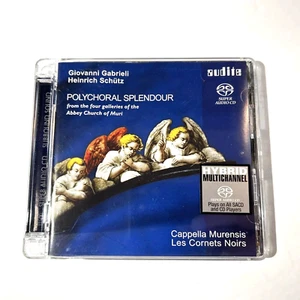 Cappella Murensis Les Cornets Noirs Polychoral Splendour Super Audio CD SACD - Bild 1 von 5