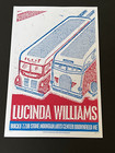 Lucinda Williams Stone Mountain Arts Center Maine Original Concert Poster 21/100