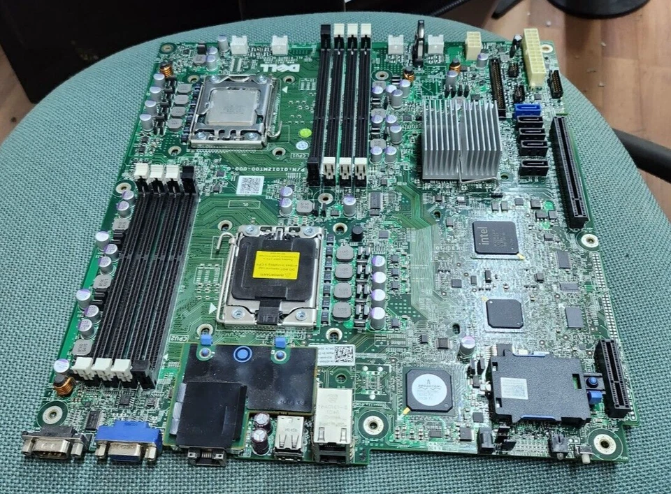 Dell DPRKF PowerEdge R510 Server LGA1366 DDR3 Motherboard w/1x Intel E5620 CPU - Image 1 of 1