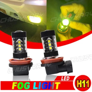 Golden Yellow LED Fog Light Bulbs Lamp Kit H11 For Subaru WRX STI 2015-2019 - Picture 1 of 6
