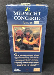 Midnight Concerto Vol. 2 - 4 Cd Set Over 4 Hours Classical Music 1992 New - Picture 1 of 4