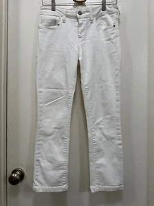 Pilcro Damen Jeans weiß Skinny Ankle Mid Rise Gr. 28 Anthropologie - Bild 1 von 15