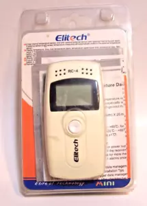 Elitech RC-4 Registratore dati temperatura USB registratore temperatura con sonda esterna - Foto 1 di 2