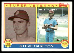 1983 Topps Steve Carlton HOF - Foto 1 di 2