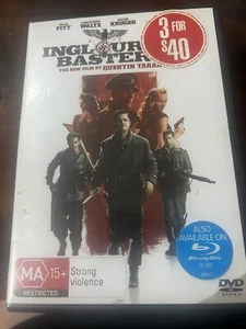 INGLOURIOUS BASTERDS MOVIE DVD PRE OWNED - Picture 1 of 3