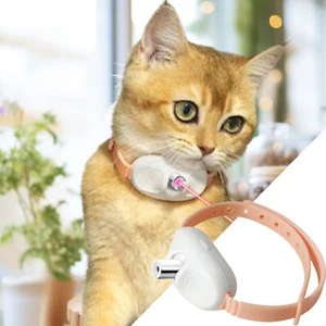 Juguete automático para gatos inteligente láser burlas collar de gato eléctrico carga USB gatito - Imagen 1 de 14
