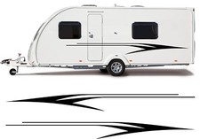 MOTORHOME/CARAVAN VINYL GRAPHICS KIT DECALS STICKERS STRIPES #19XL FAST POST