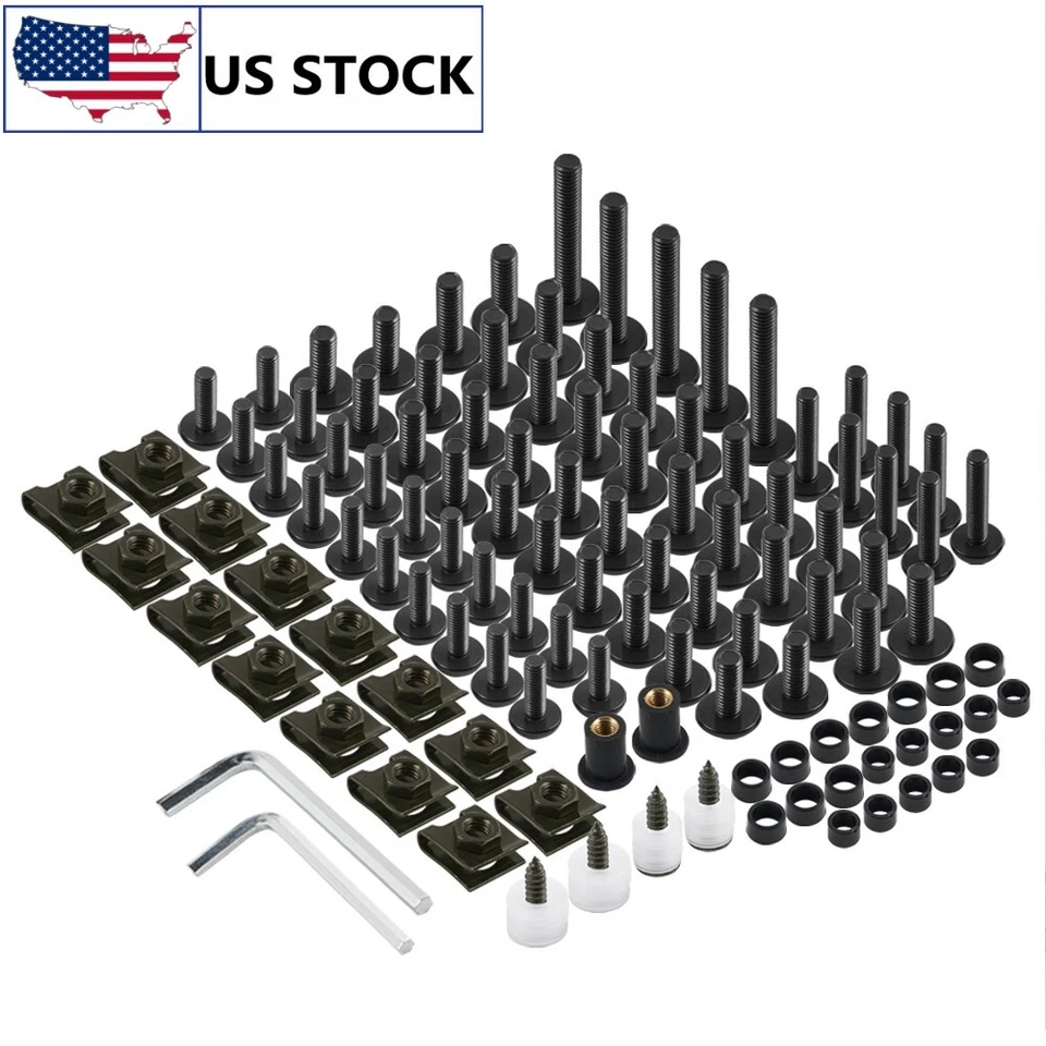 Fairing Bolt Kit Set For Ducati Monster 400 600 620 695 696 750 796 /S4 S4R S4RS - Image 1 of 4