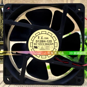 Yate Loon D12BH-12D 12V 0.3A 12CM 12038 Chassis Cooling Industrial Fan Mute - Picture 1 of 4