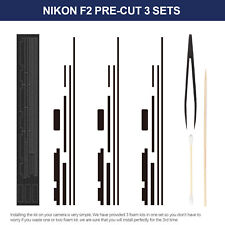 Pre-Cut Custom Light Seal Foam Sponge Adhesive Kits For Nikon F2 F2A F2AS Camera