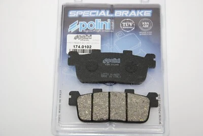 Pastiglie Freno Posteriori KYMCO AGILITY 300I ABS 2T 2021- 2023 POLINI 174.0102 - Immagine 1 di 2